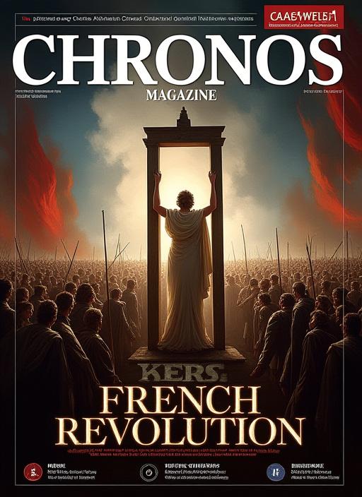Couverture du numéro actuel de Chronos Magazine sur la Révolution Française.